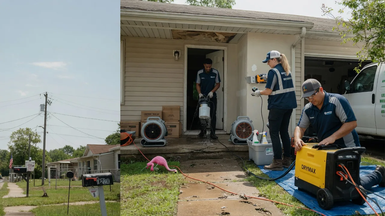 Storm Damage Water Removal in Meridian, CA near me